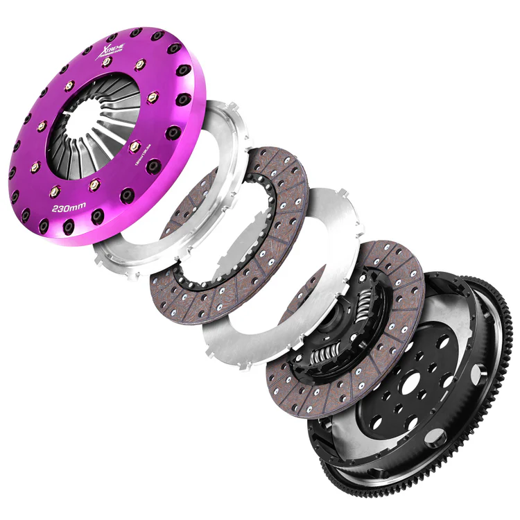 Xtreme Performance clutch system with premium racing components for high-performance vehicles